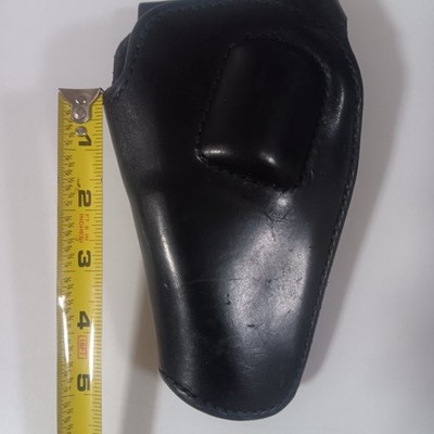 Vintage Bianchi Model #2800 The Judge Gun Holster Black Leather