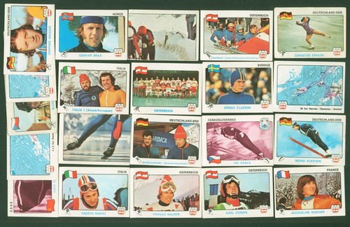LOTTO 75 FIGURINE PANINI INNSBRUCK '76 TUTTE DIFFERENTI VELINE ORIGINALI - Foto 7 di 8