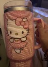 Pink Rhinestone Hello Kitty Cup, NEW — photo 3
