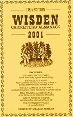 Wisden Cricketers' Almanack, 2001 Hardcover Penguin UK Staff