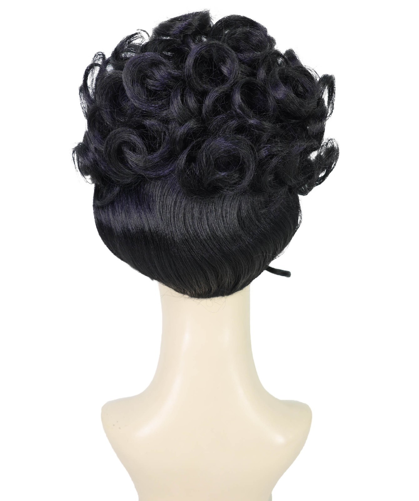 Adult Women's American Rapper Curly Updo High Fashion Wig, Multi Color Options