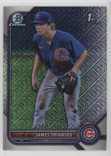 2022 Bowman Chrome Prospects Mega Box Mojo Refractor James Triantos #BCP-208 1u6