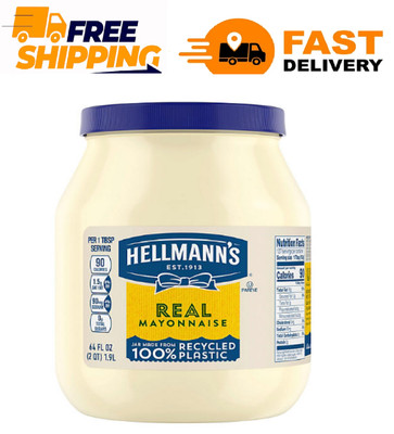 Hellmann's Real Mayonnaise, 64 oz.