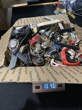 13 Lb Vintage Modern Lot Of Watches Pieces Parts Or Repair Bulk Watches Lot 6