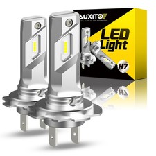AUXITO H7 Headlight LED Conversion Low Bulb Kit Lamp High Super 6500K White USA