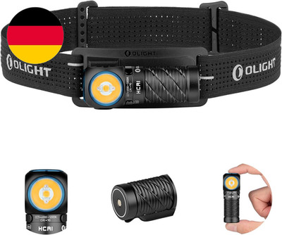 OLIGHT Perun 3 Mini Stirnlampe LED Wiederaufladbar, 920 Lumen Superhell HCRI Kop