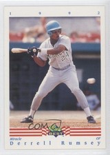 1992 Classic Best Minor League Derrell Rumsey #371 0c4
