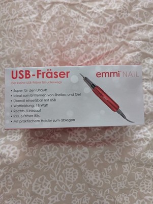 Emmi Nail USB Fräser Nail Design Maniküre Nageldesign Nagelhautentfernung 