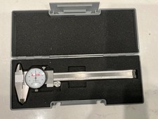 SPI 120 USA .001" Vintage 6" Dial Caliper + Case