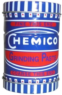 Chemico Schleifpaste Doppelenddose mit feiner & grober Paste