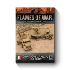 Battlefront Miniatures Flames of War Italian 90mm ON Lancia Battery FOW IBX15
