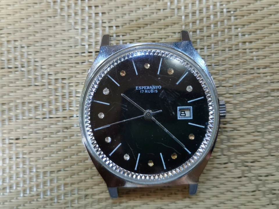 Винтажные ШВЕЙЦАРСКИЕ МУЖСКИЕ ЧАСЫ ЭСПЕРАНТО - Изображение 2 из 4