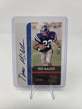 2001 Topps Stadium Club Lone Star Signatures Deuce McAllister RC Auto #LS-DM