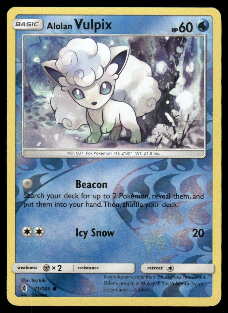 Alolan Vulpix Pokémon TCG Cards for sale