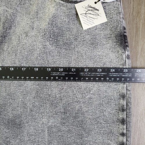 AVA & VIV Damen-Leggings kurz geschnittene Jeans schwarz Sone gewaschen Größe 26W hochrise Stretch - Bild 12 von 20