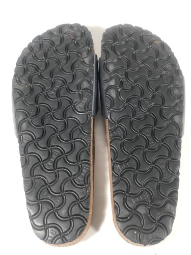 Mujer Birkenstock Madrid Azul Hebilla Corcho Cama Sandalias 38US 7 Hecho En - Imagen 7 de 12
