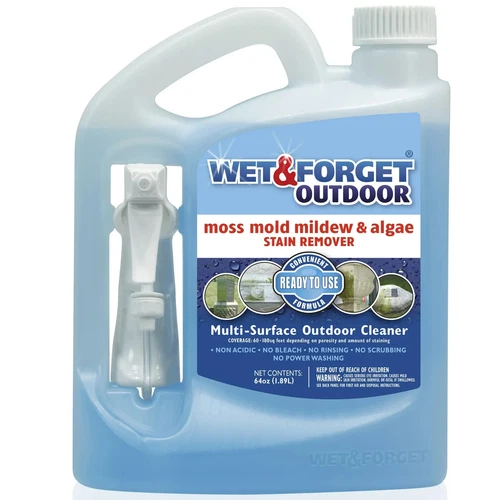 2PACK-Wet&Forget Liquid Outdoor Surface Cleaner For Use Moss Mold Mildew Remover - Picture 1 of 4