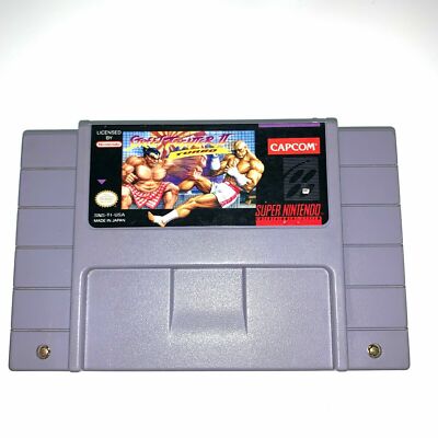 FREE SHIPPING Genuine Super Street Fighter II 2 Turbo Nintendo SNES ...