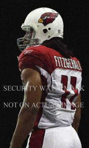 New Larry Fitzgerald Arizona Cardinals Art Print only50 - Picture 1 of 1