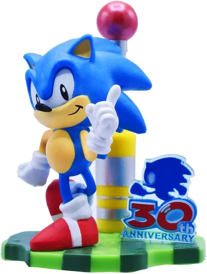Sonic Figure - Build Craftable Figure Just Toys-30th Anniversary