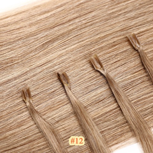 14"-24" Keratin Flat U-Tip Real Remy Human Hair Extensions Fusion Nail 1g/ 0.5g - Picture 26 of 38