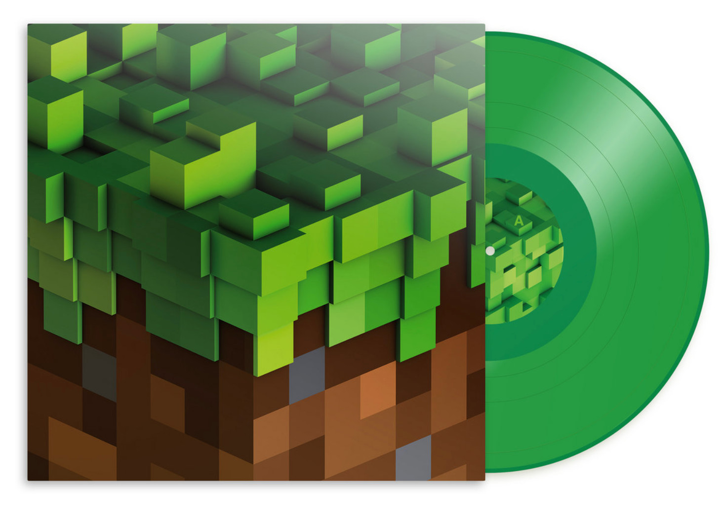 Саундтрек к игре Minecraft Volume Alpha C418 Green Ghostly НОВЫЙ