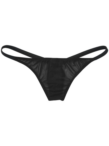 AU Men's See Through Silk Briefs G-string Thongs Bulge Pouch Panties Underwear - Picture 55 of 59