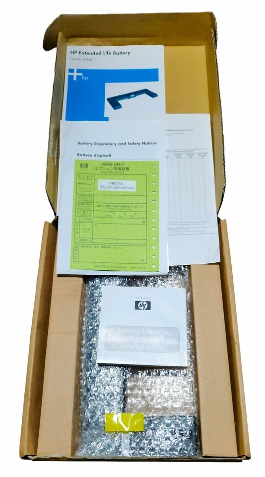 Batería de larga duración HP PB993A 367456-001 genuina para HP NC4200/NC6200/NC8200 Foto 2 de 3