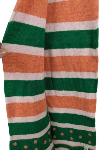 American Eagle Outfitters Schal Damen orange grün rosa Streifen gepunktet NEU - Bild 5 von 6