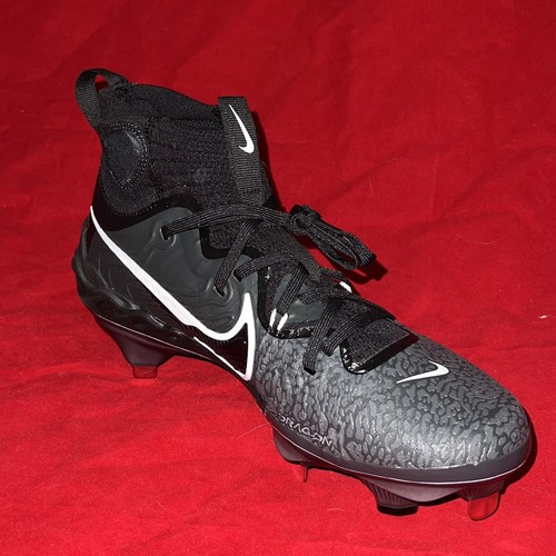 Nike Alpha Huarache NXT Black Metal Baseball Cleats DJ6517-010 BLK Size 7 - Picture 11 of 12