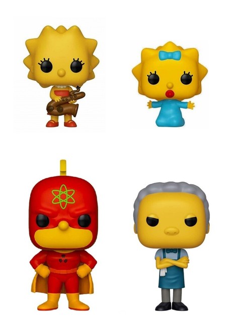 Simpsons Pop! Tv Vinyl Figures Single Or Complete Pack