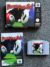 ebay® Auktion 375566676232 | Nintendo 64 N64 Virtual Pool 64 in OVP mit Anleitung Thumbnail of ebay® auction 375566676232 | Nintendo 64 N64 Virtual Pool 64 in OVP mit Anleitung