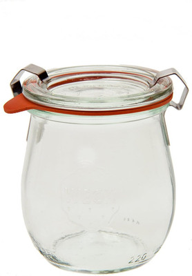 762 Jelly Jar - 1/5 Liter, Set of 6
