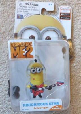 New Figure Despicable Me 2 MINION ROCK STAR Thinkway Toys | eBay