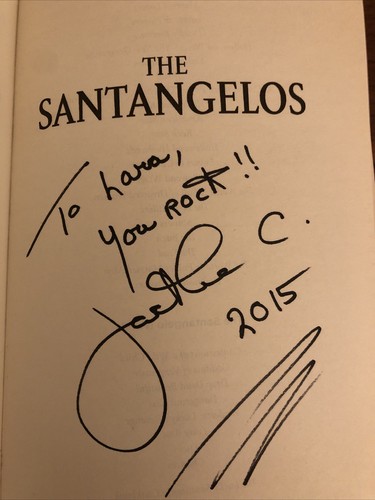 The Santangelos by Jackie Collins - Hardcover Signed By Author - See Photos - Picture 5 of 9