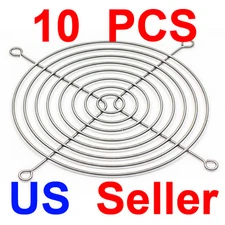 *Lot of 10* Chrome Fan Guard for 120MM Axial Fan