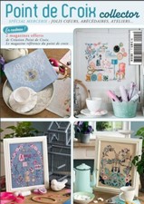French cross stitch magazine Creation Point de croix collector No.1
