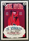 1967 Handbill Strange Happenings Youngbloods Calif. Hall Greg Irons Aor-2.140