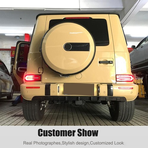 For Mercedes-Benz W463 W464 G63 2019-2024 Real Carbon Rear Bumper Diffuser Lip - Picture 2 of 14