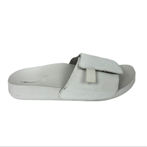 Vionic Keira Slide Sandals Slip On White Size 6 Nordstrom Shoe Minimalist Basic - Picture 3 of 10