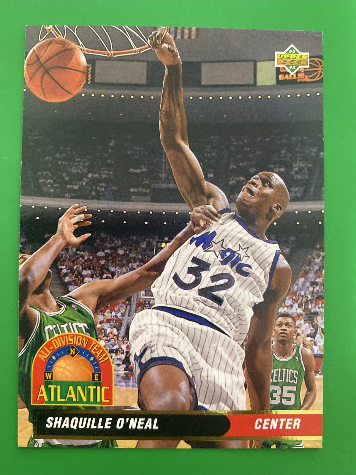 1992-93 Upper Deck All-Division Team Shaquille O'Neal #AD1 Rookie RC HOF