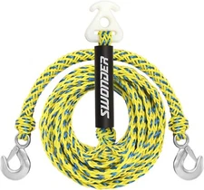 Boat Tow Harness for Tubing, 16Ft Boat Tow Rope for Tubing Ski Tow Bridle for 4