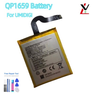 New 2500mAh 19.0Wh Rechargeable Battery for UMIDIGI QP1659 2ICP5/57/66 TOOLS