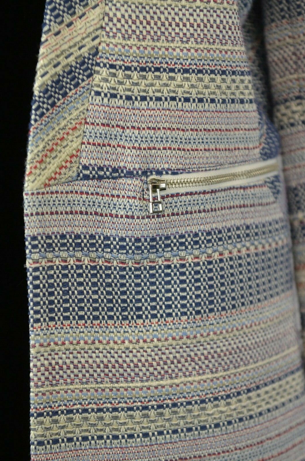 Halogen Open Front Blazer Size Medium Cotton Blen… - image 6