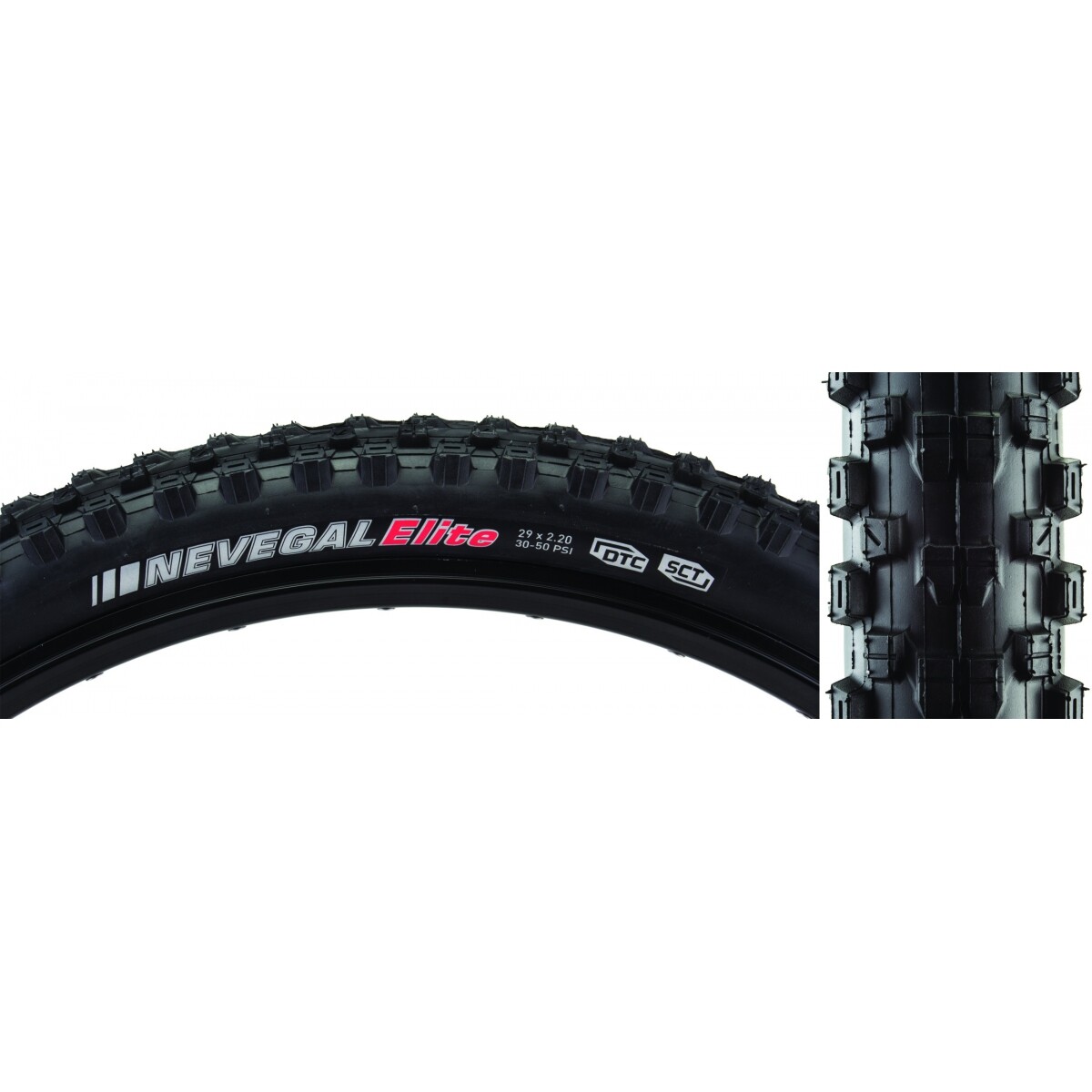 Kenda Nevegal Elite 29x2,2 PSI 50 TPI 60 Тубелей Складной черный / Bsk Светоотражающий