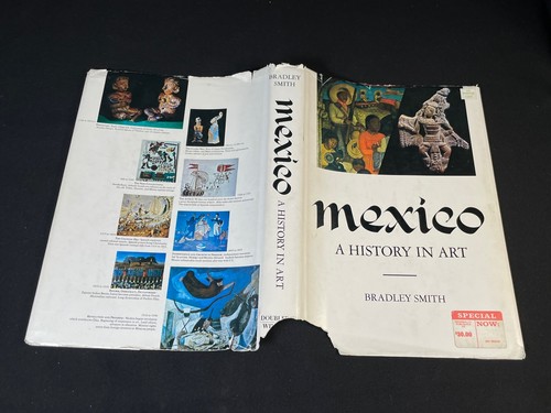 MEXICO: A HISTORY IN ART Bradley Smith 1968 HC 1st Printing, HUGE COLOR PHOTOS - Picture 15 of 20