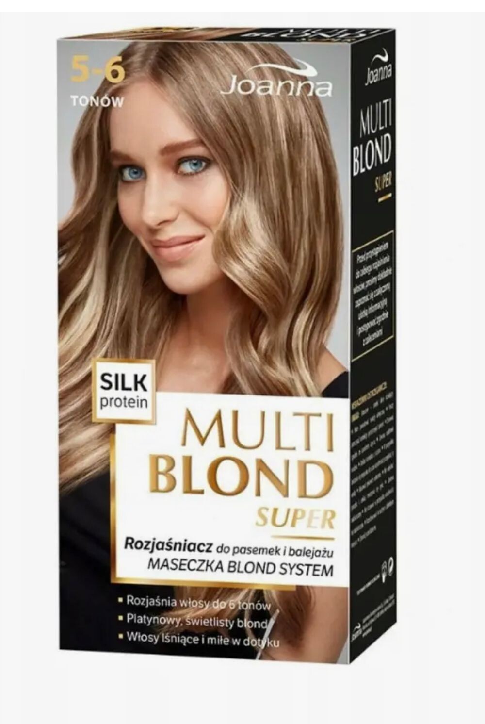 JOANNA MULTI BLOND super hair lightener for highlights mask blond 5-6 tones