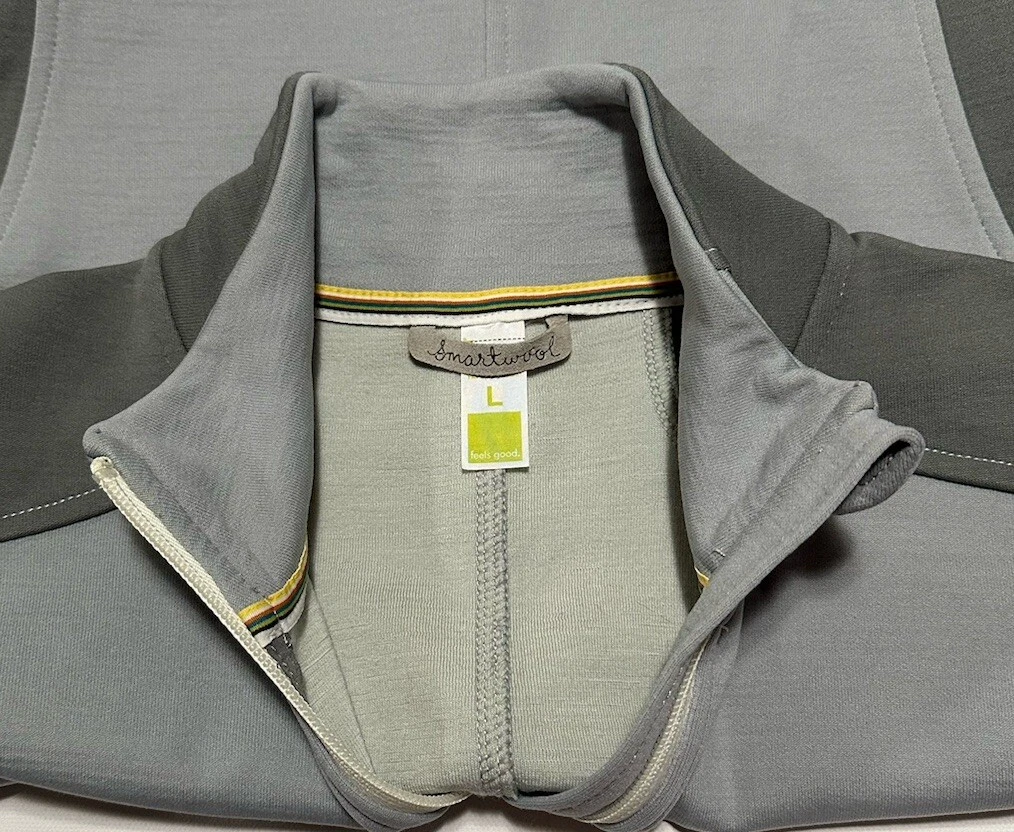 smartwool tone wool blend zip front jacket