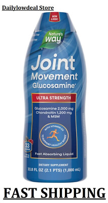 Nature's Way Joint Movement Glucosamine Extra Strength, 33.8 Ounces