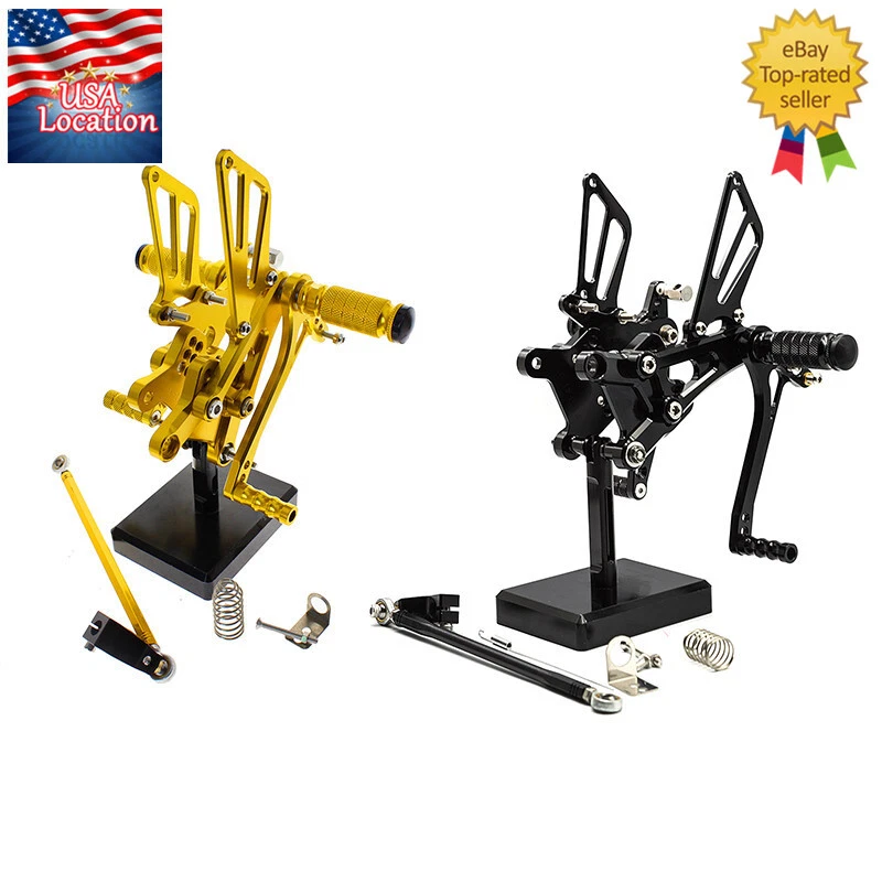 Juego de pedal trasero CNC para Honda CBR600 F4I 2001-2007 2004 2005 2006 Foto 4 de 4